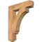 Ekena Millwork Imperial Craftsman Smooth Bracket, Western Red Cedar, 3 1/2"W x 18"D x 22"H BKT04X18X22IMP04SWR - alternate 1